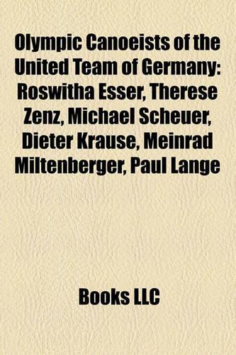 Olympic Canoeists of the United Team of Germany