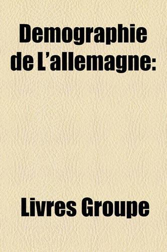 Dmographie de L'Allemagne