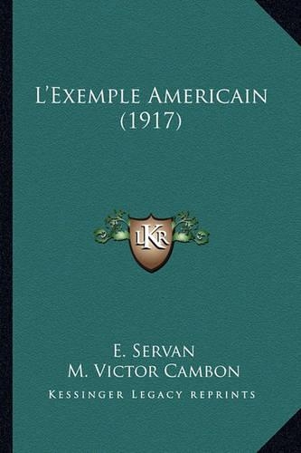 L'Exemple Americain (1917)