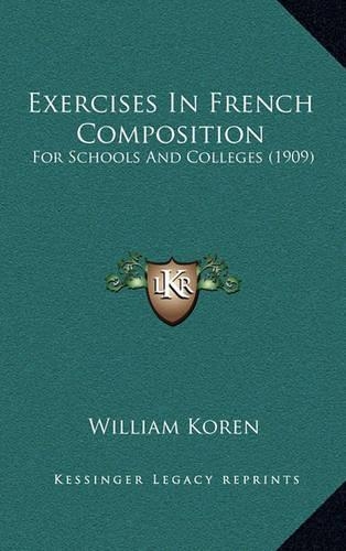 Exercises in French Composition