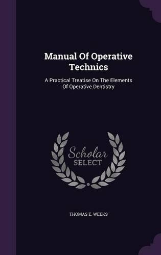 Manual Of Operative Technics