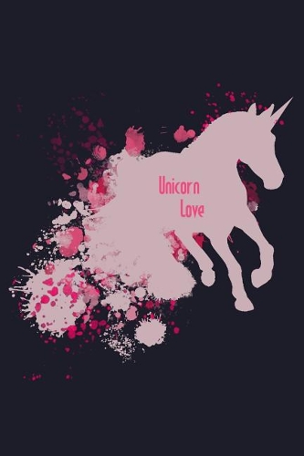 Unicorn Love: Blank Lined Journal to Write in - Ruled Writing Notebook