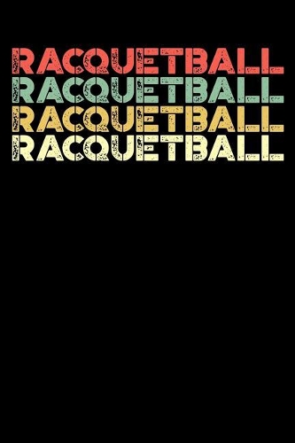 Racquetball Notebook