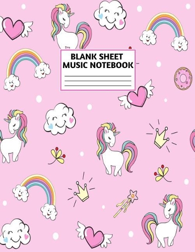 Blank Sheet Music Notebook