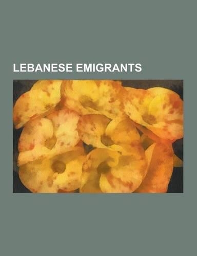 Lebanese Emigrants