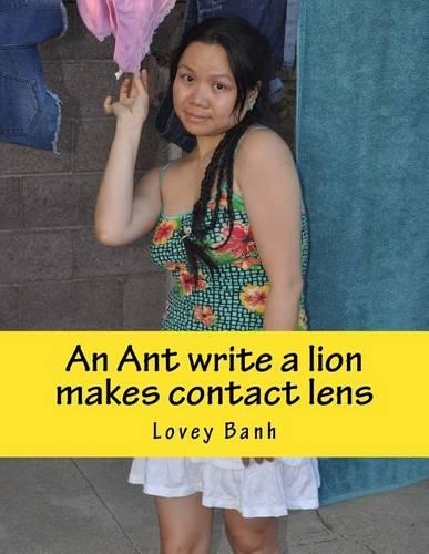 An Ant Write a Lion Makes Contact Lens