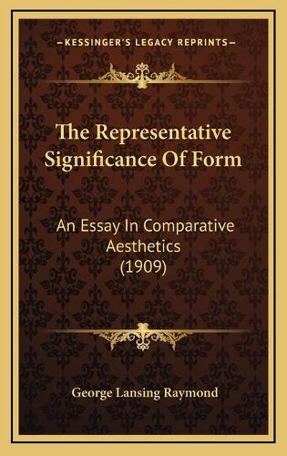 The Representative Significance Of Form