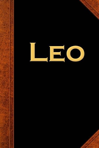 2019 Daily Planner Leo Zodiac Horoscope Vintage 384 Pages