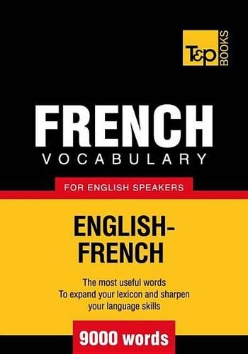 T&p English-French Vocabulary 9000 Words