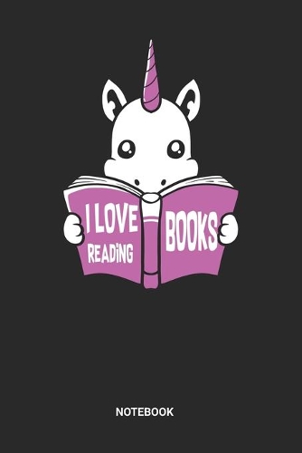 I Love Reading Books Notebook