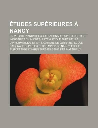 Etudes Superieures a Nancy