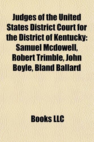 Judges of the United States District Court for the District of Kentucky