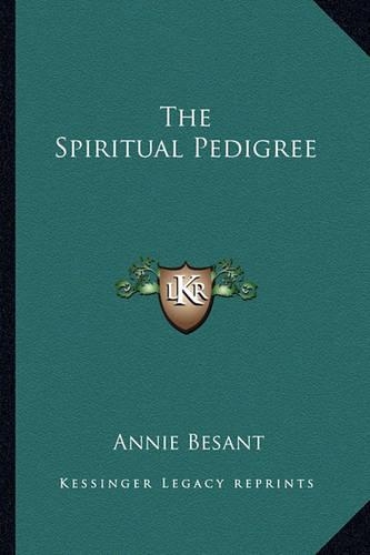 The Spiritual Pedigree: (English)