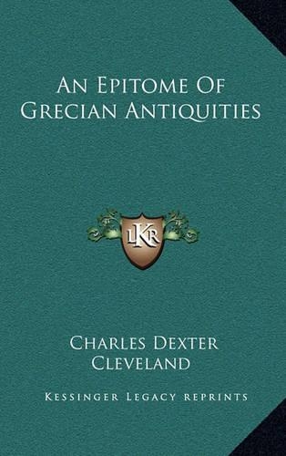 An Epitome Of Grecian Antiquities