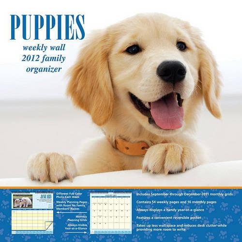 Puppies 2012 Weekly Wall Planner