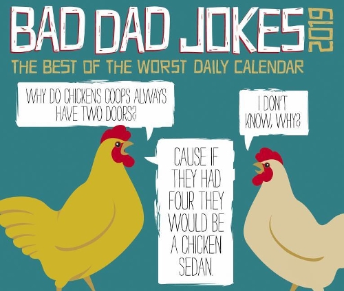 Bad Dad Jokes 2019 Box Calendar