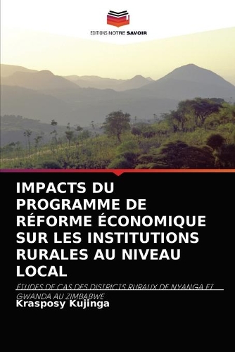 Impacts Du Programme de Réforme Économique Sur Les Institutions Rurales Au Niveau Local