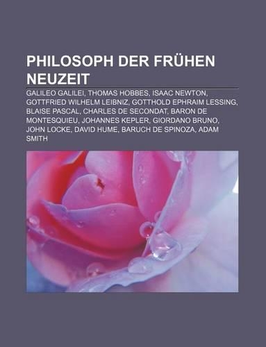 Philosoph Der Fruhen Neuzeit