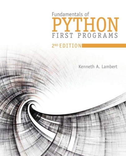 Fundamentals of Python: First Programs(Mindtap Course List)