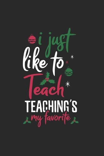 Christmas Teacher Elf Notebook