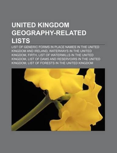 United Kingdom Geography-Related Lists