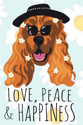 Peace, Love & Happiness Boho Chic Dog