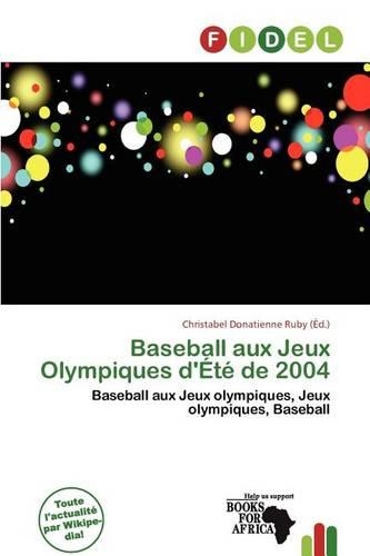 Baseball Aux Jeux Olympiques D' T de 2004