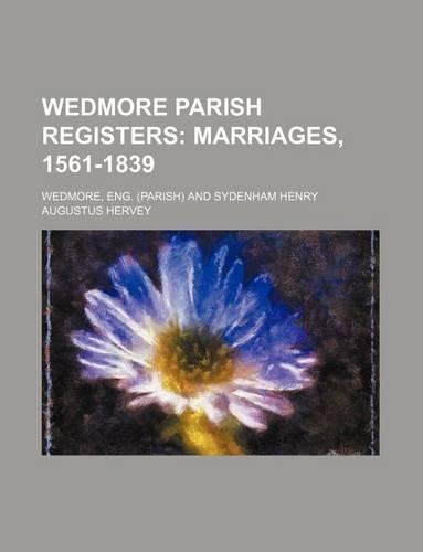 Wedmore Parish Registers