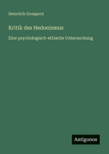 Kritik des Hedonismus