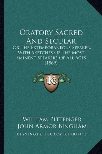 Oratory Sacred And Secular