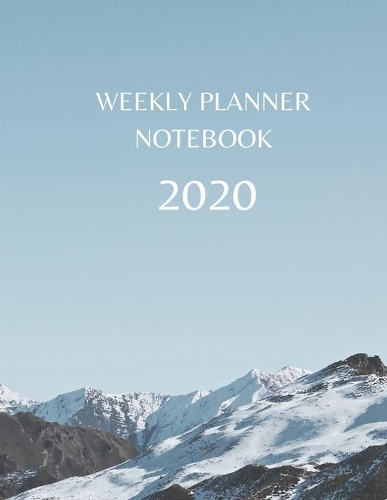 Weekly Planner Notebook: 2020 Year At A Glance Calendar and Organizer