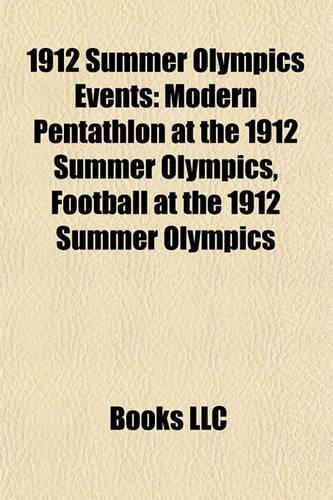 1912 Summer Olympics Events