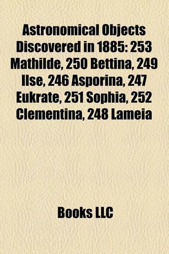 Astronomical Objects Discovered in 1885