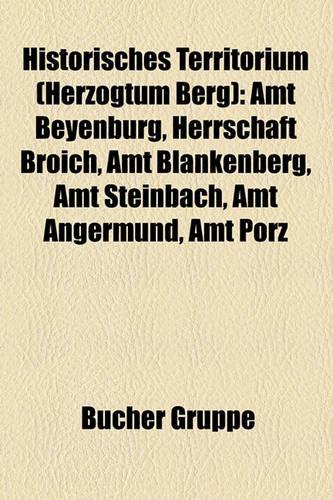 Historisches Territorium (Herzogtum Berg)