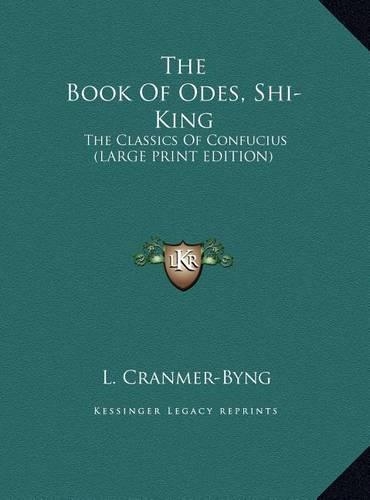 The Book Of Odes, Shi-King