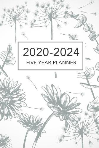 2020-2024 Five Year Planner: Daisy Flowers Cover - 5 Year Planner 2020-2024 - 60 Months Calendar Appointment Notebook with Holidays - Pocket Monthly Schedule Organizer Agenda Bu(2020 - 2024 Five Year Monthly Calendar Planner)