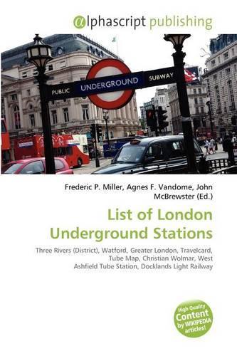 List of London Underground Stations