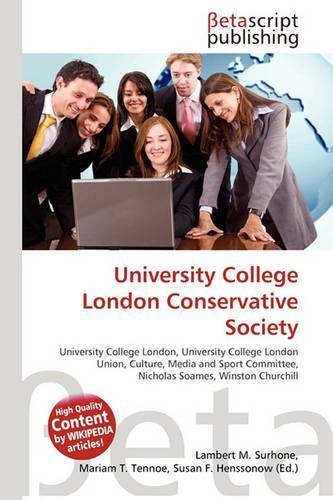 University College London Conservative Society: (English)