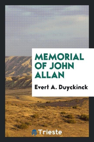 Memorial of John Allan