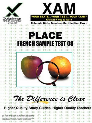 Place French Sample Test 08 Teacher Certification Test Prep Study Guide