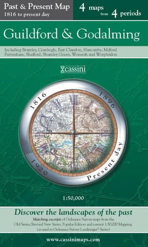 Guildford and Godalming (GUG): (Cassini Past and Present Map)