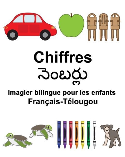 Français-Télougou Chiffres Imagier bilingue pour les enfants