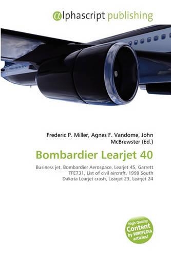 Bombardier Learjet 40: (English)