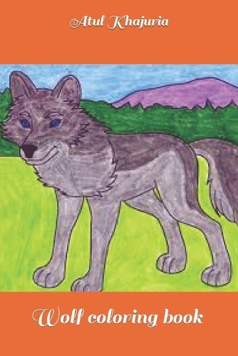 Wolf Coloring Book: With Fun wolf Coloring Book For Kids
