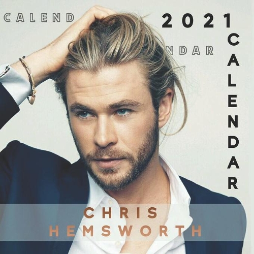 Chris Hemsworth: 2021-2022 calendar 8.5 x 8.5 glossy paper