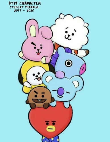 BT21 Character Student Planner 2019 - 2020