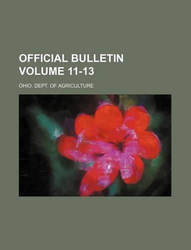 Official Bulletin Volume 11-13