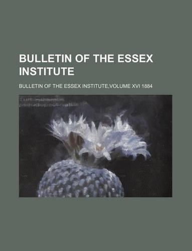 Bulletin of the Essex Institute: (English)