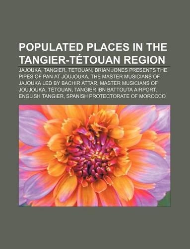 Populated Places in the Tangier-Tetouan Region