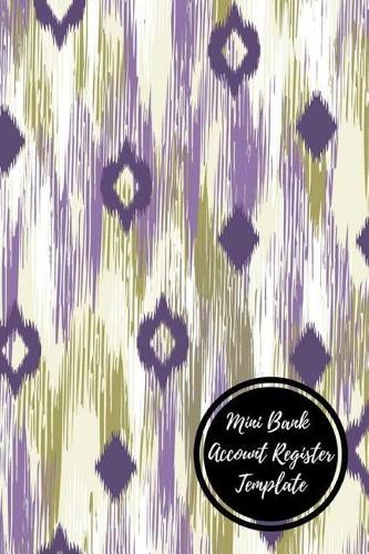 Mini Bank Account Register Template
